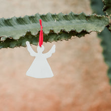 Load image into Gallery viewer, Kimaka Cowhorn "Joy" Angel Ornament
