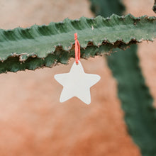 Load image into Gallery viewer, Kimaka Cowhorn "Hope" Star Ornament