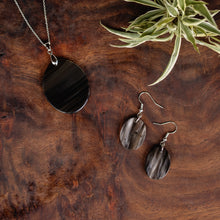 Load image into Gallery viewer, Kimaka Oval Earrings & Necklace Set