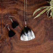 Load image into Gallery viewer, Kimaka Triangular Earrings & Necklace Set