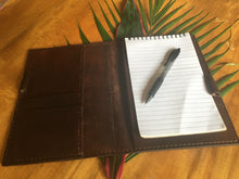 Load image into Gallery viewer, Full-grain Leather Small Portfolio.