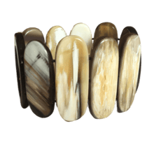 Load image into Gallery viewer, Kimaka Oval Bead Statement Bracelet - Amaka Africa