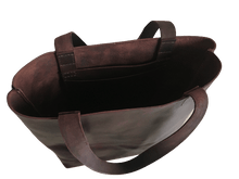 Load image into Gallery viewer, Full-grain Classic Leather Tote Bag - Amaka Africa