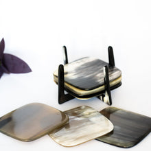 Load image into Gallery viewer, Kimaka Coaster Set with Holder.