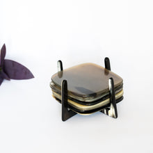 Load image into Gallery viewer, Kimaka Coaster Set with Holder.